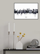 Nice France Skyline Poster och Canvastavla
