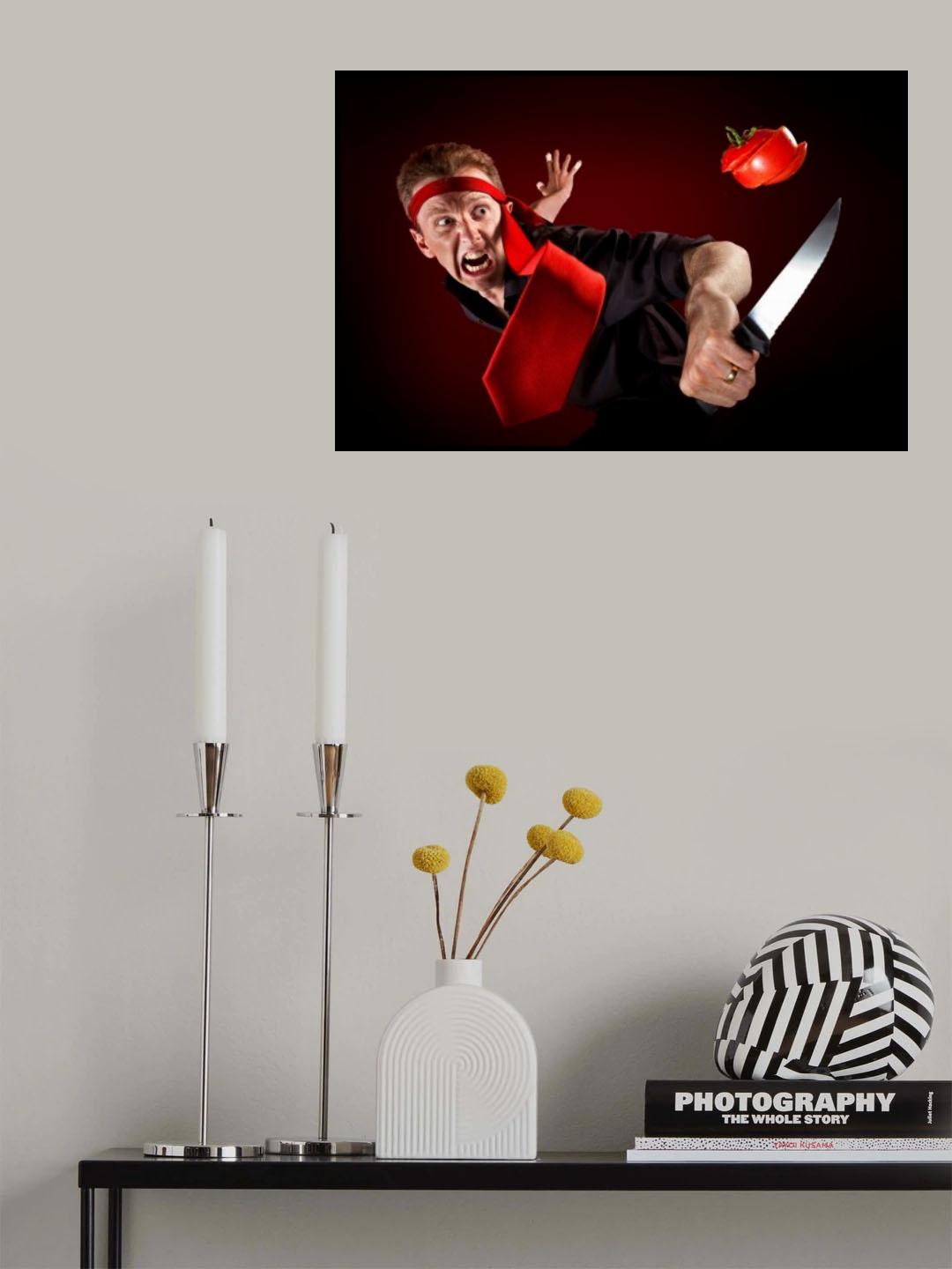 Tomato Ninja Poster och Canvastavla