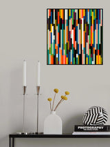 Stripes Retro Big Poster och Canvastavla