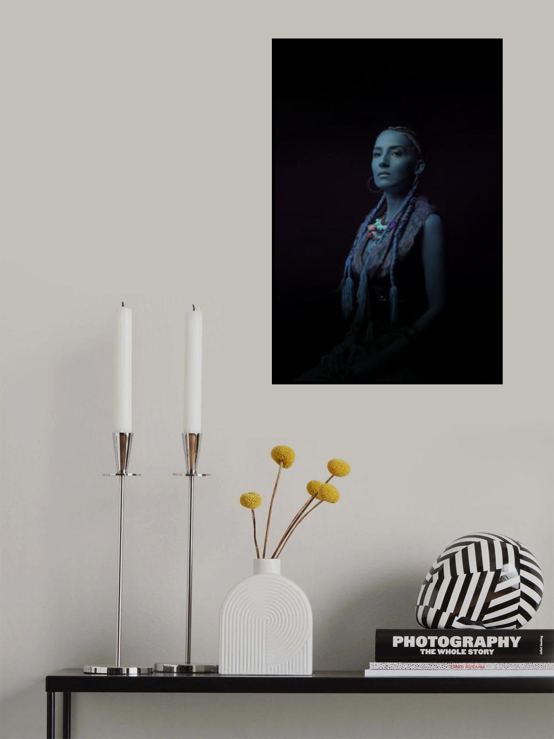 Persian girl Poster och Canvastavla
