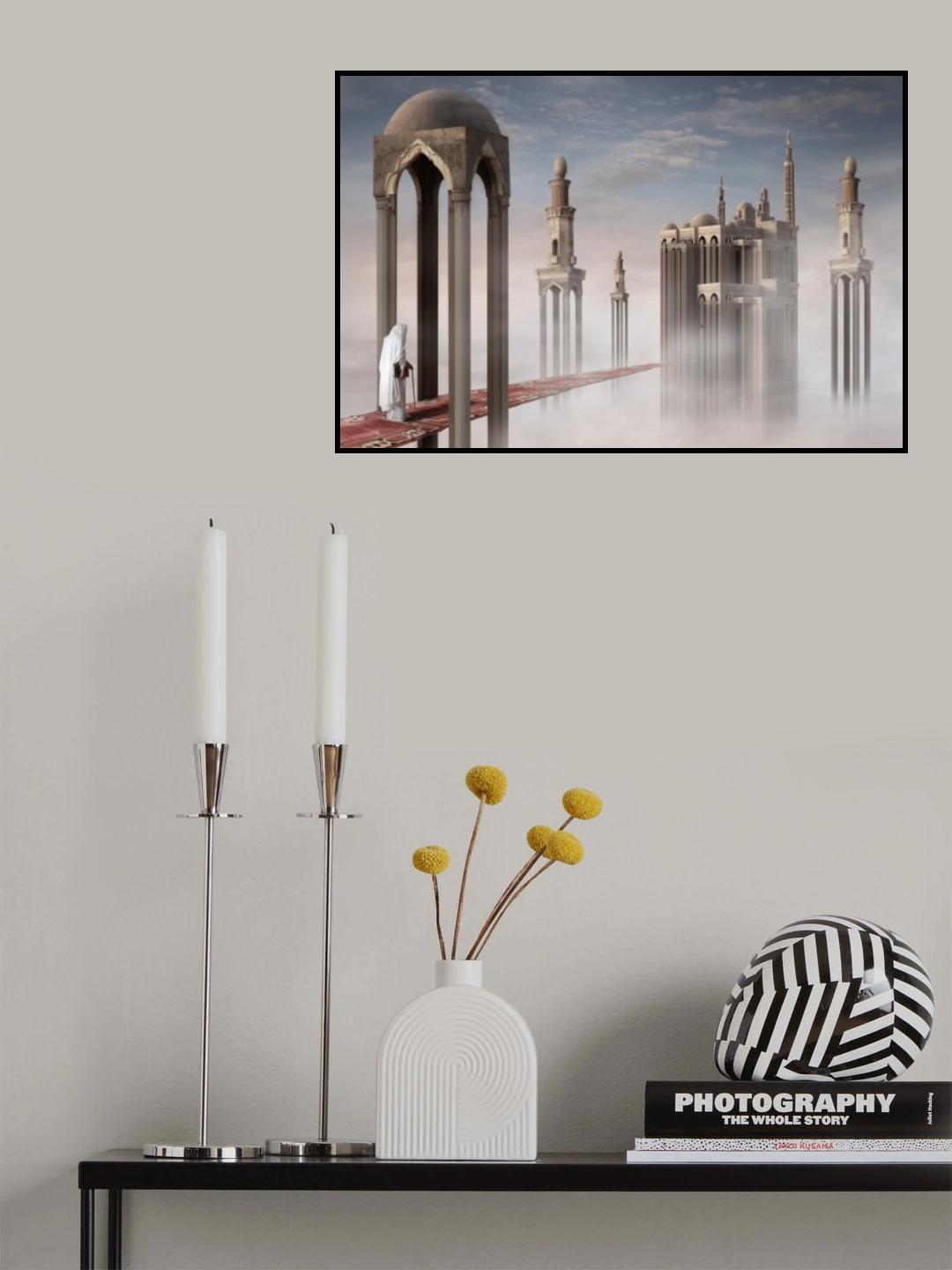 Straight Path Poster och Canvastavla