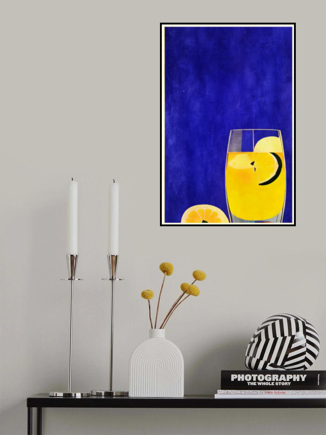 Ice Cold Lemonade Poster och Canvastavla