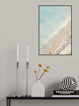 Sky Blue Riviera Poster och Canvastavla