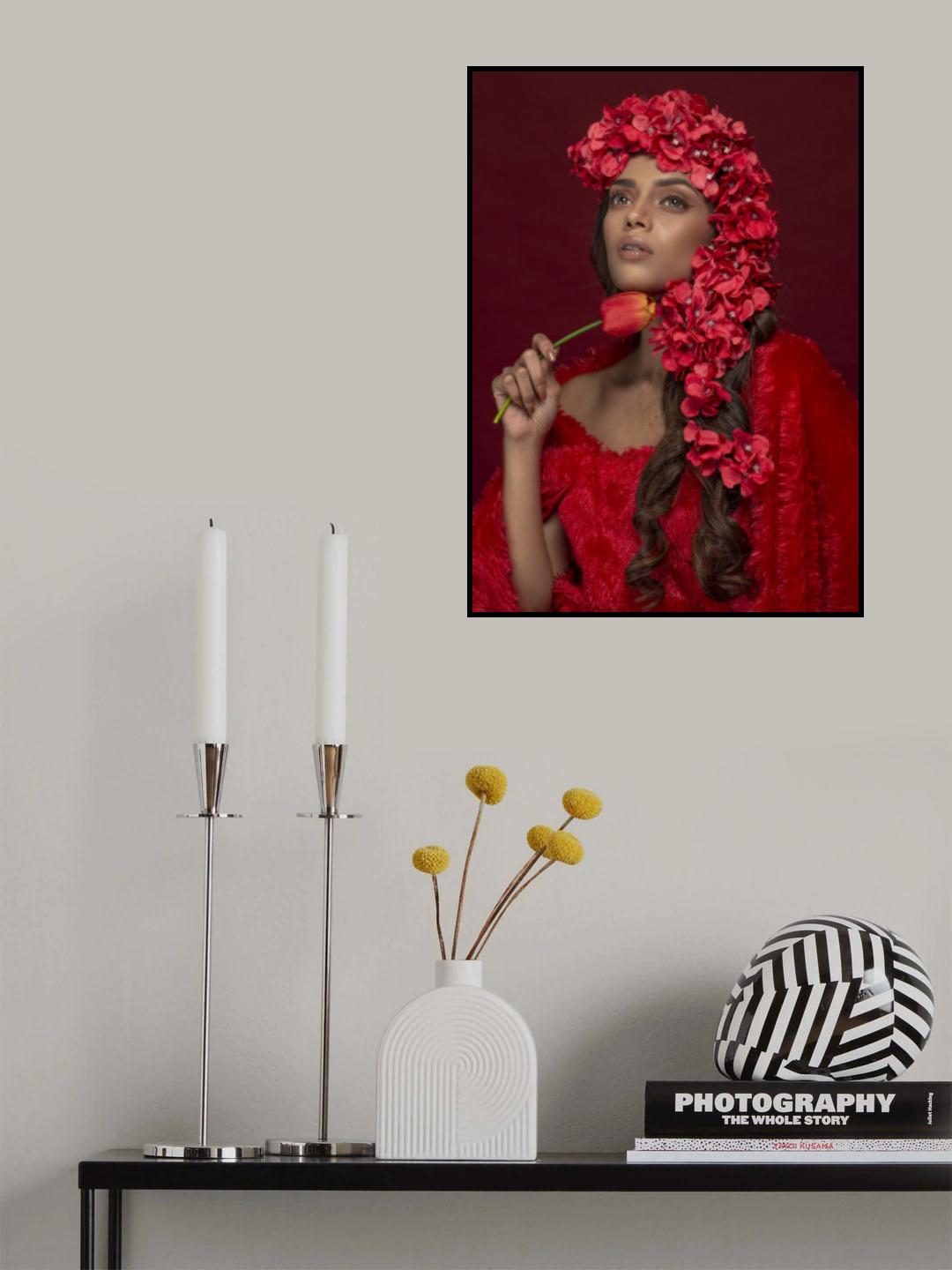 RED TULIP Poster och Canvastavla