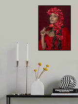 RED TULIP Poster och Canvastavla