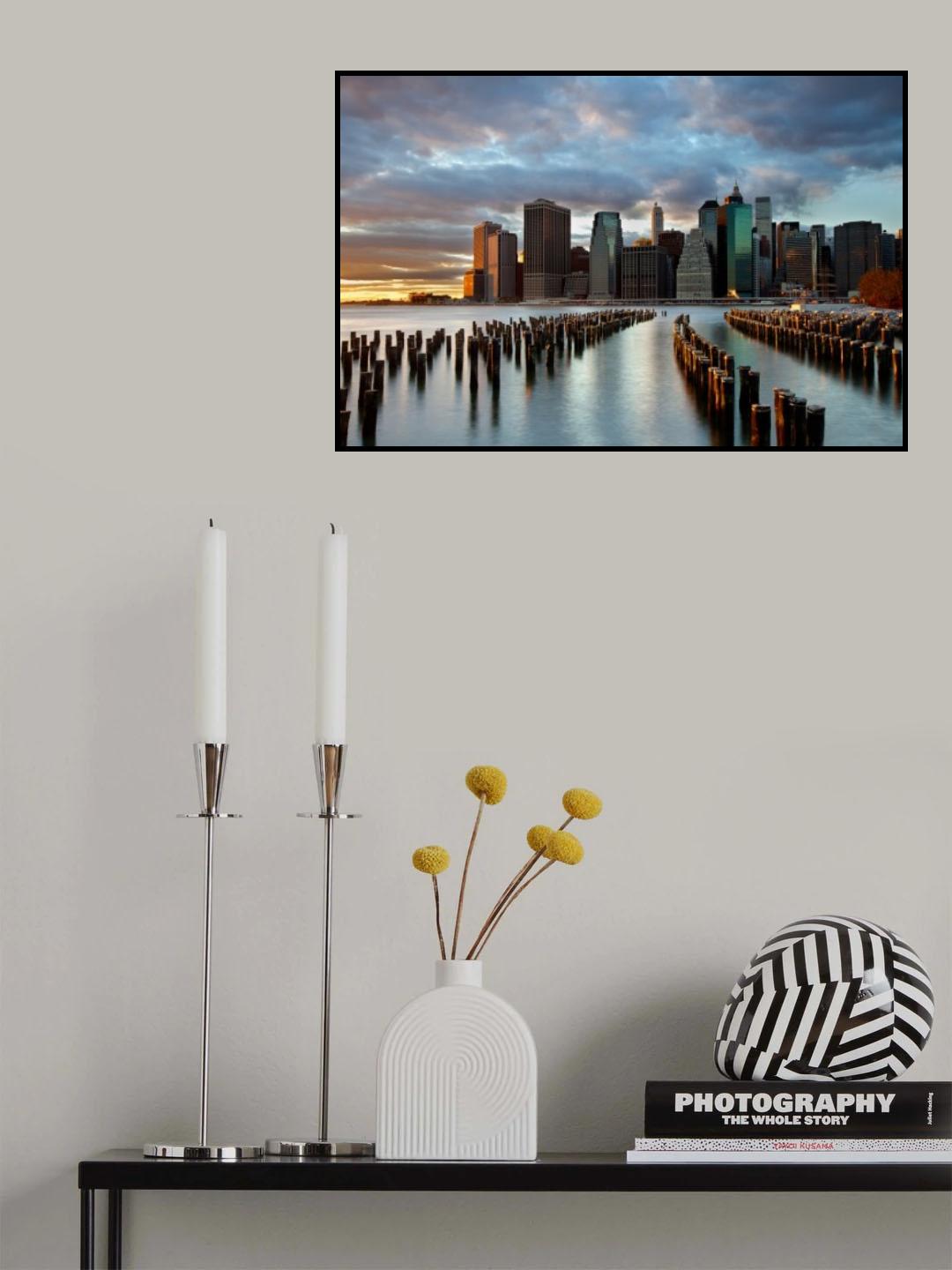 NYC Skyline Poster och Canvastavla