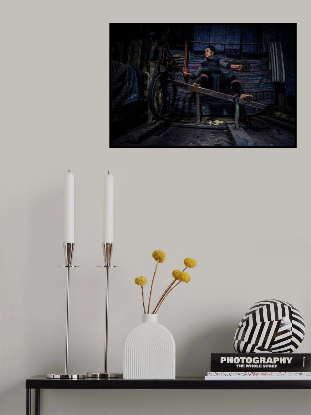 H'mong arts Poster och Canvastavla
