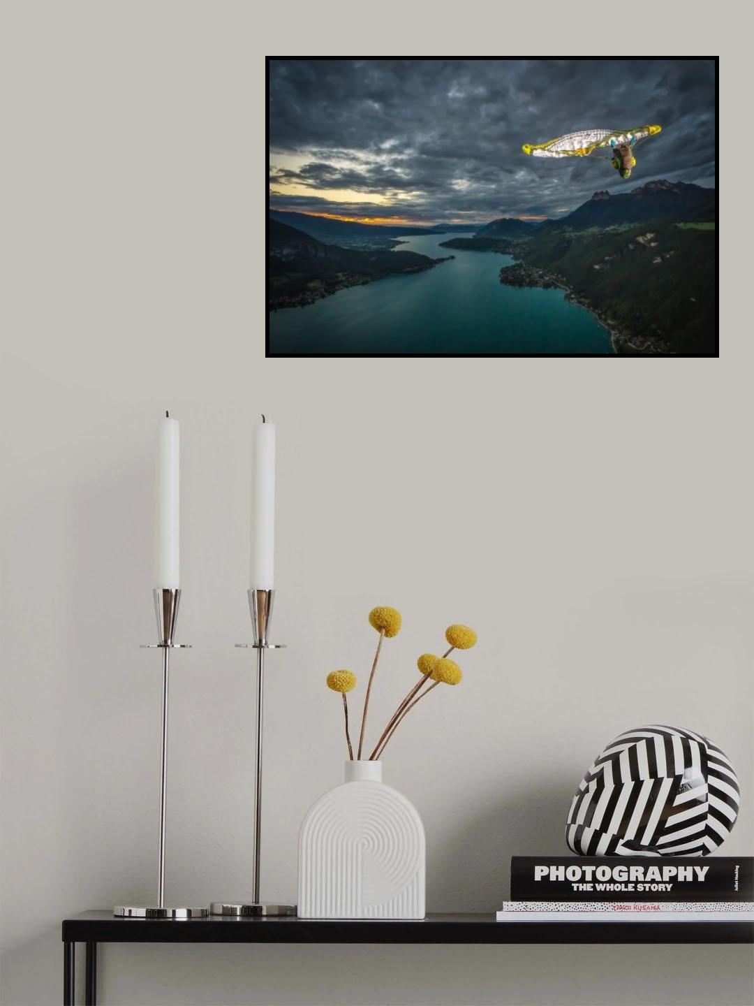 Sunset full stall with Michael Regnier Poster och Canvastavla