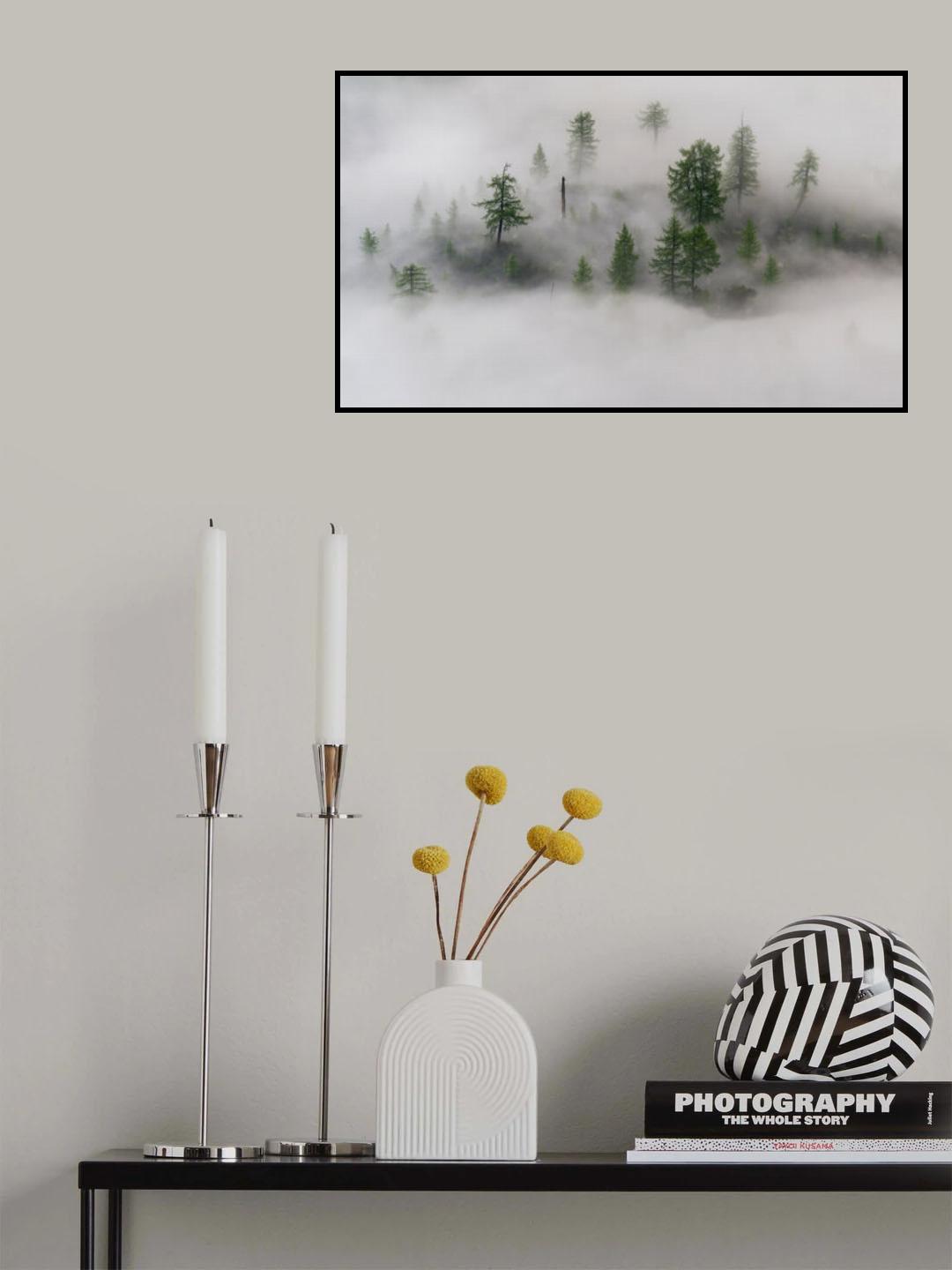 Mystical tree island Poster och Canvastavla