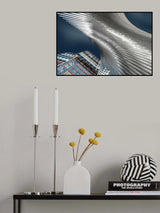 Steel sculpture Poster och Canvastavla