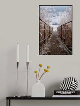 Freezing morning in Dvorniky - Vcelare, Slovakia Poster och Canvastavla