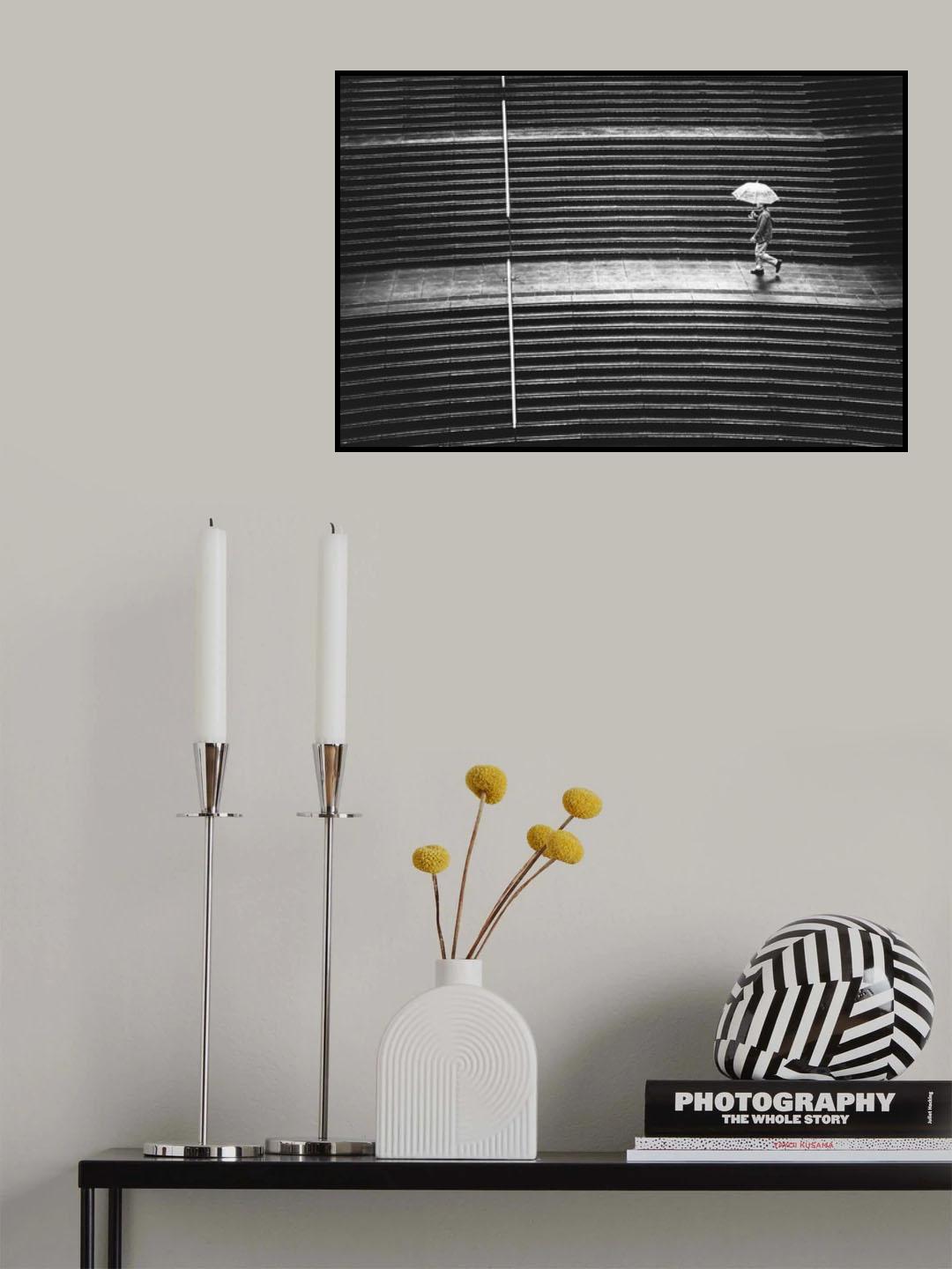 Rainy day Poster och Canvastavla
