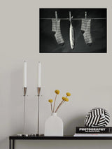 Fish on the line Poster och Canvastavla
