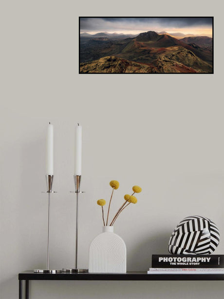 Volcanic Panorama Poster och Canvastavla