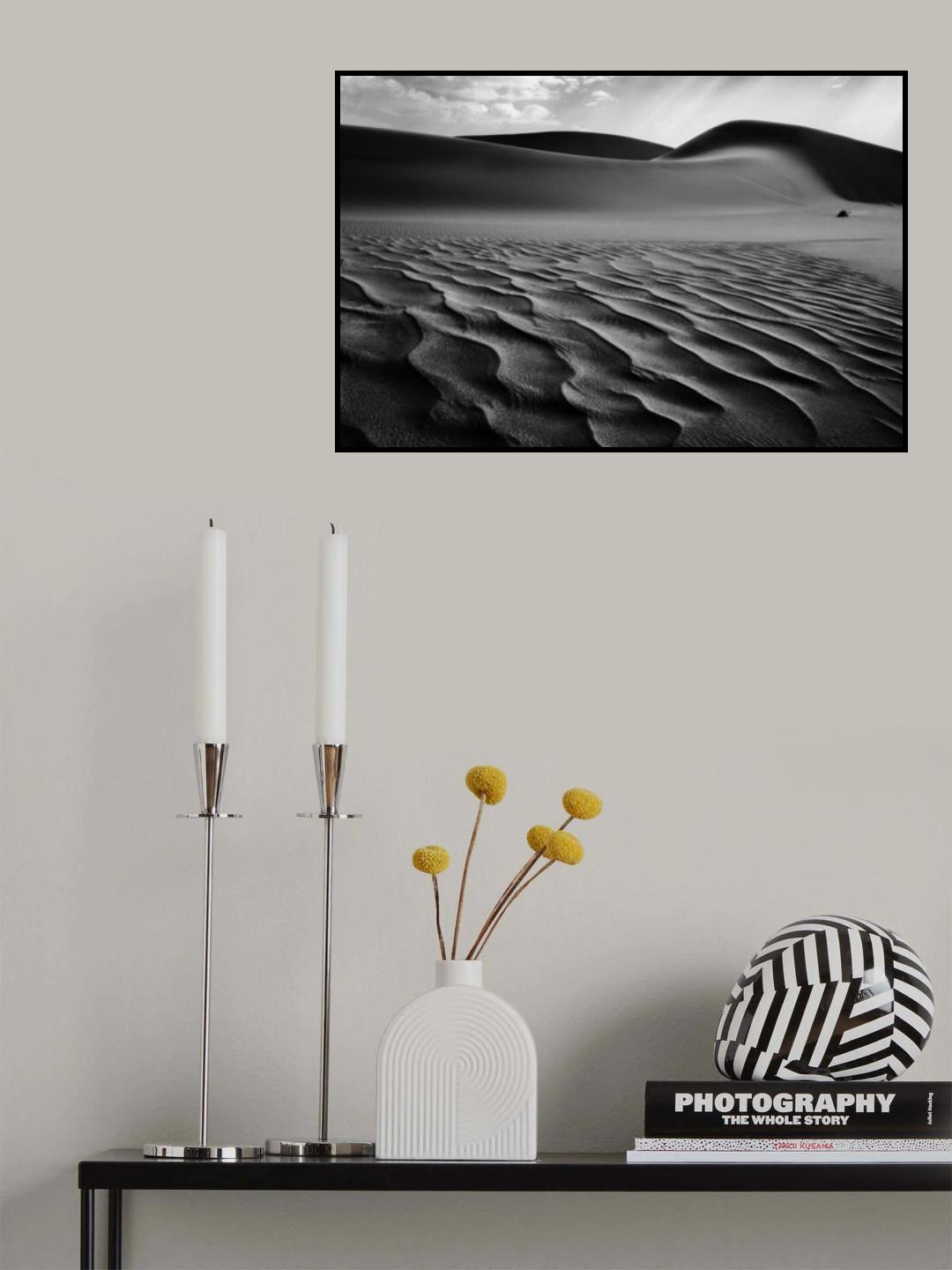 The Living Dunes, Namibia I Poster och Canvastavla