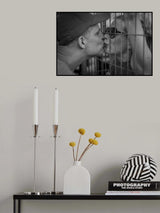 Love behind bars Poster och Canvastavla