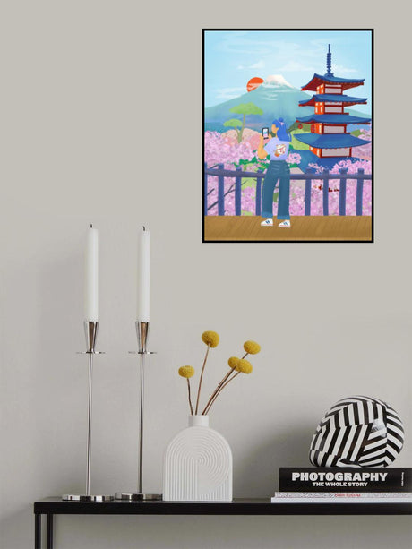 Japan Poster och Canvastavla
