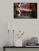 Courtyard in Venice Poster och Canvastavla