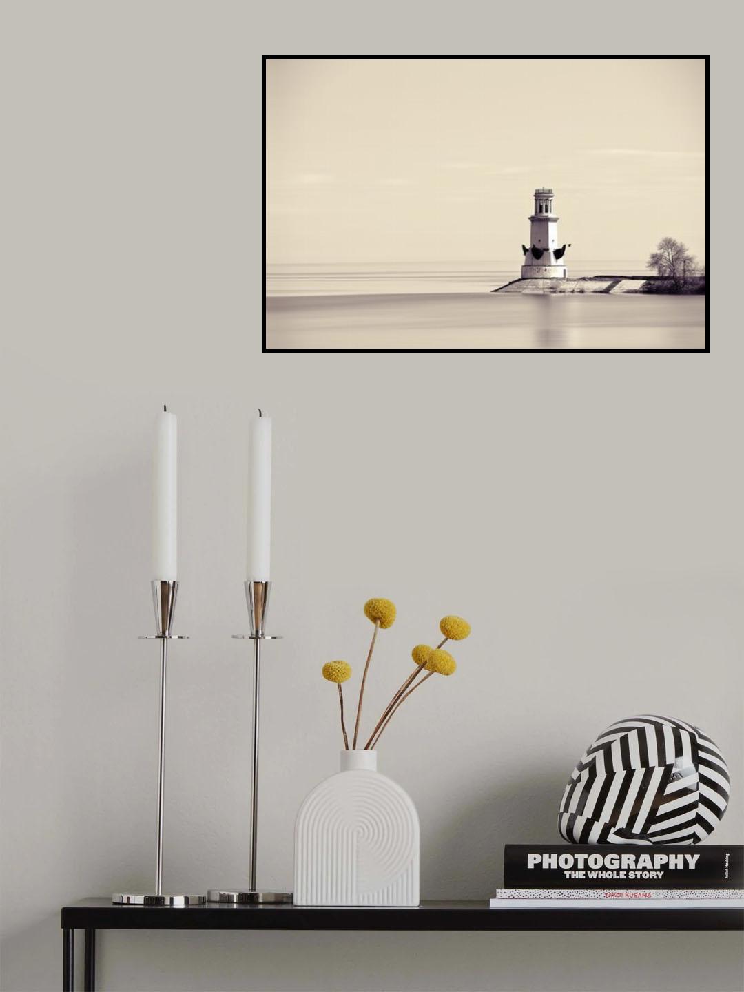 The lighthouse Poster och Canvastavla
