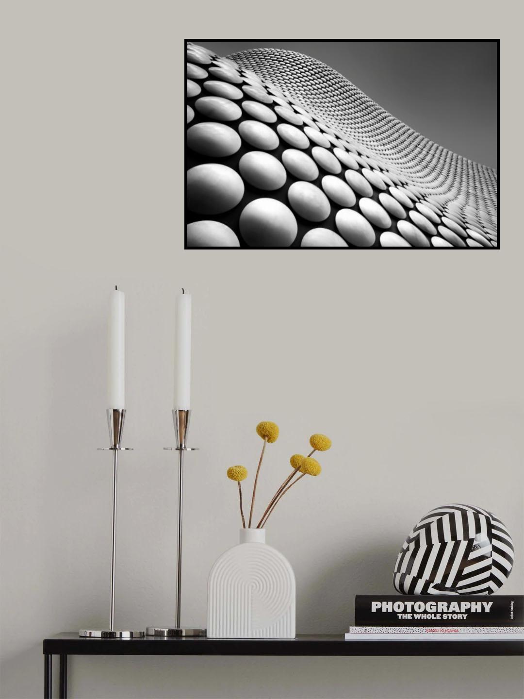 Curve Poster och Canvastavla