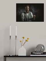 "Some people meditate .....I Smoke Cigars Poster och Canvastavla