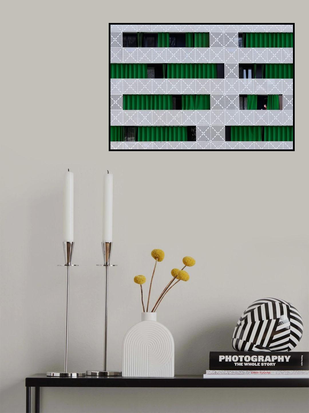 Life behind the curtains Poster och Canvastavla