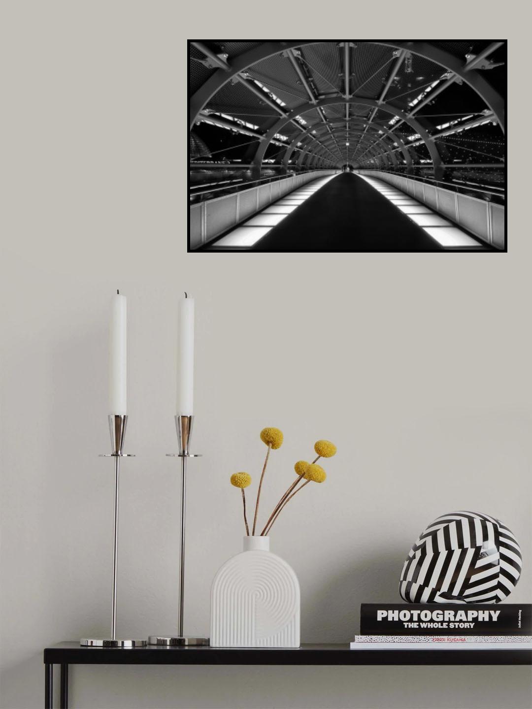Time Tunnel Poster och Canvastavla