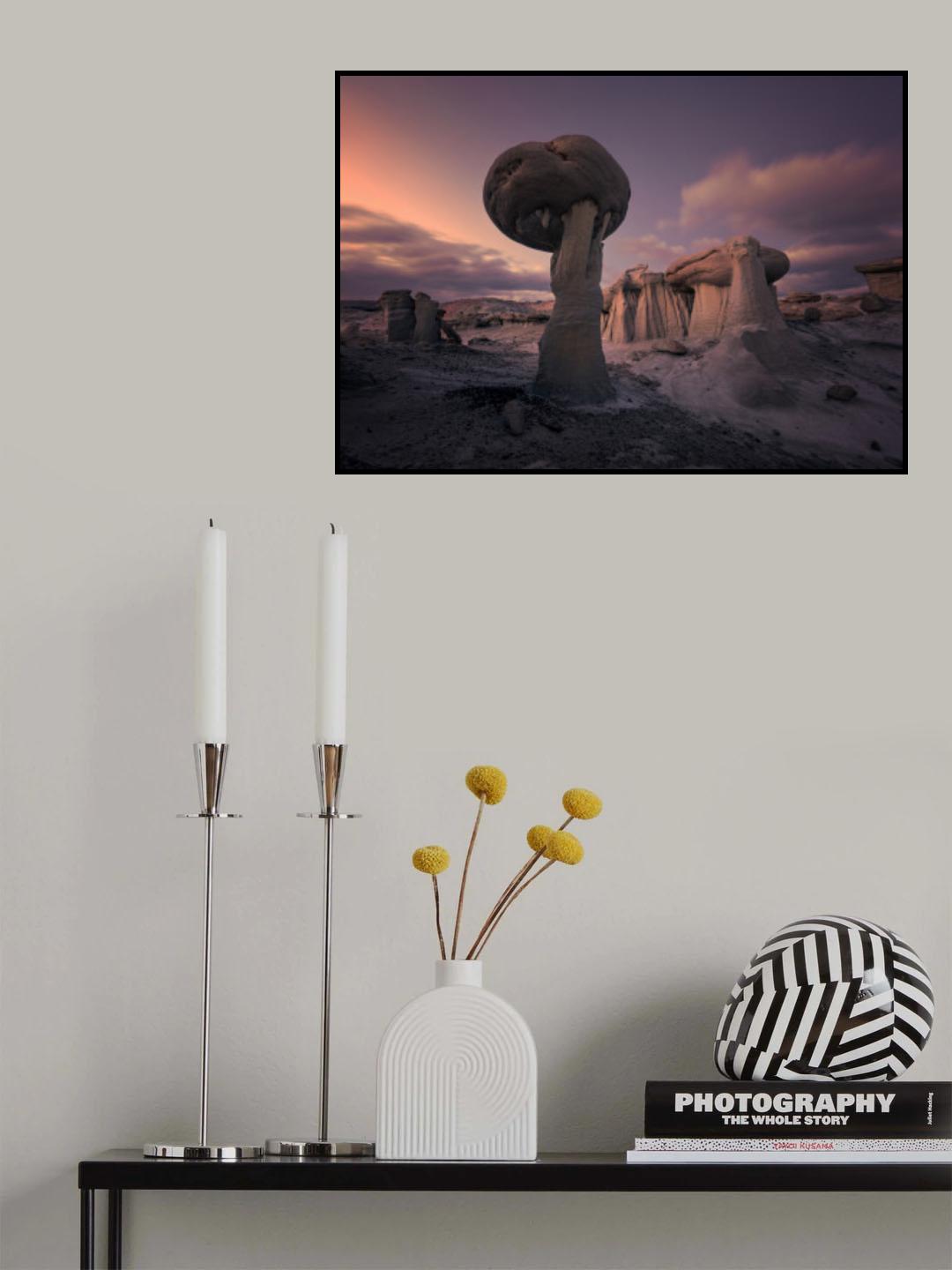 Yearning in Silence Poster och Canvastavla