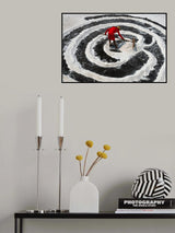 Salt Farmer Harvesting Poster och Canvastavla