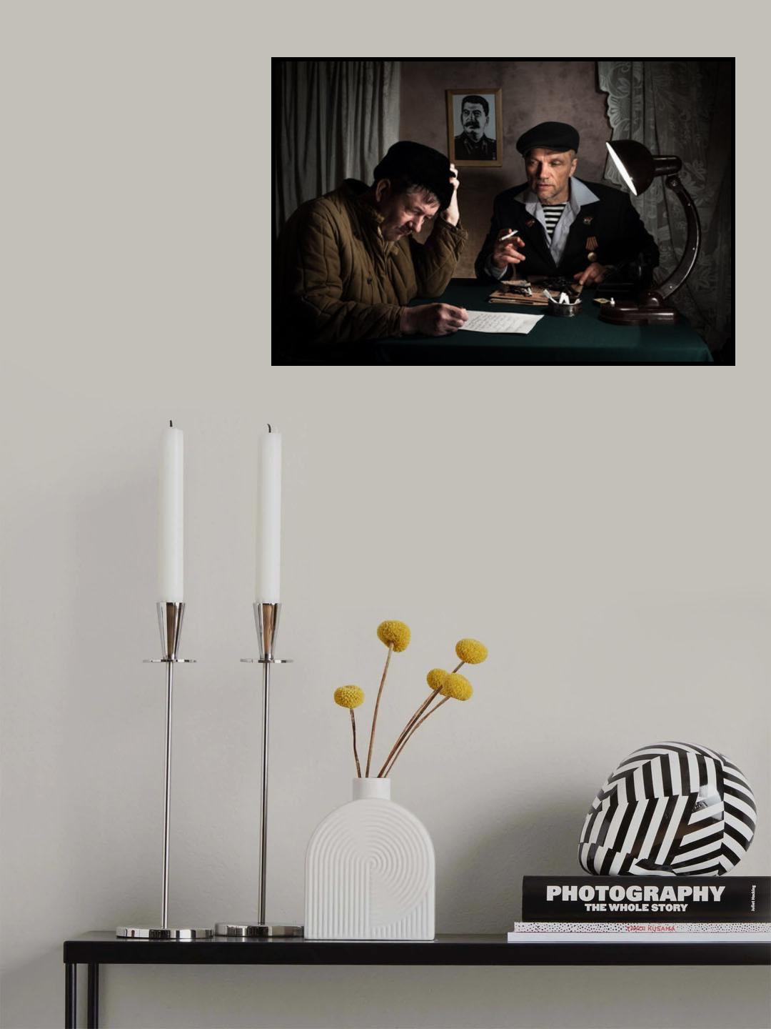Interrogation Poster och Canvastavla