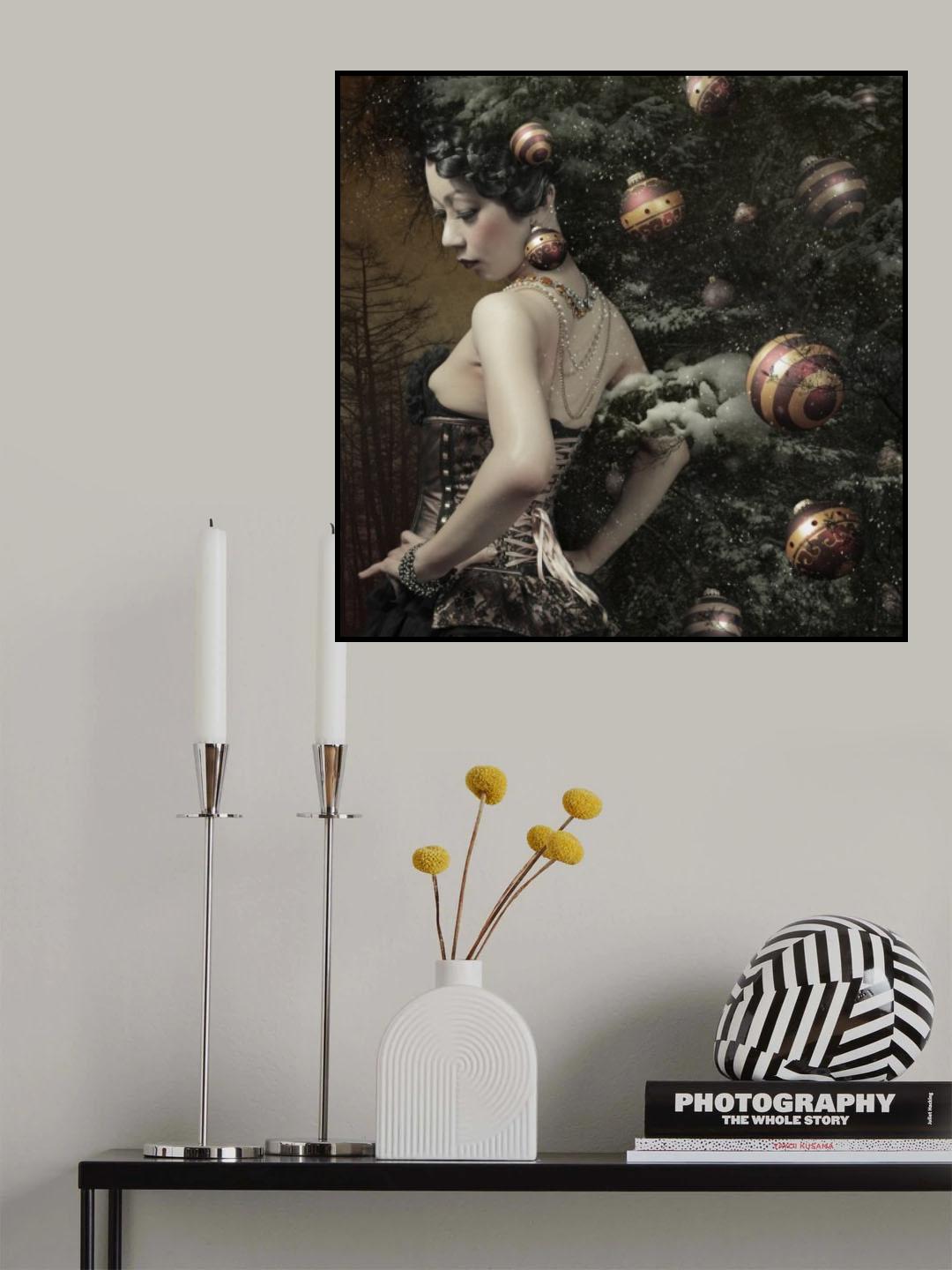 Lady of December\'s tree Poster och Canvastavla