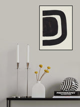 Ink Motif 19 Poster och Canvastavla