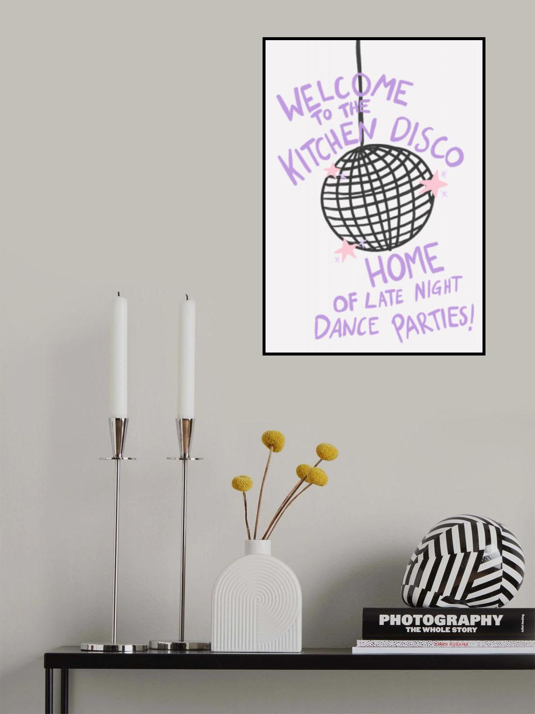 Kitchen Disco Poster och Canvastavla