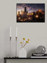Prague sun. Poster och Canvastavla