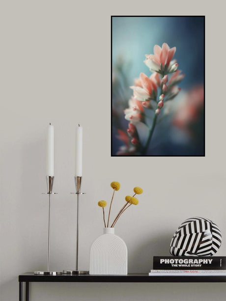 Pastel Pink Beauty Poster och Canvastavla
