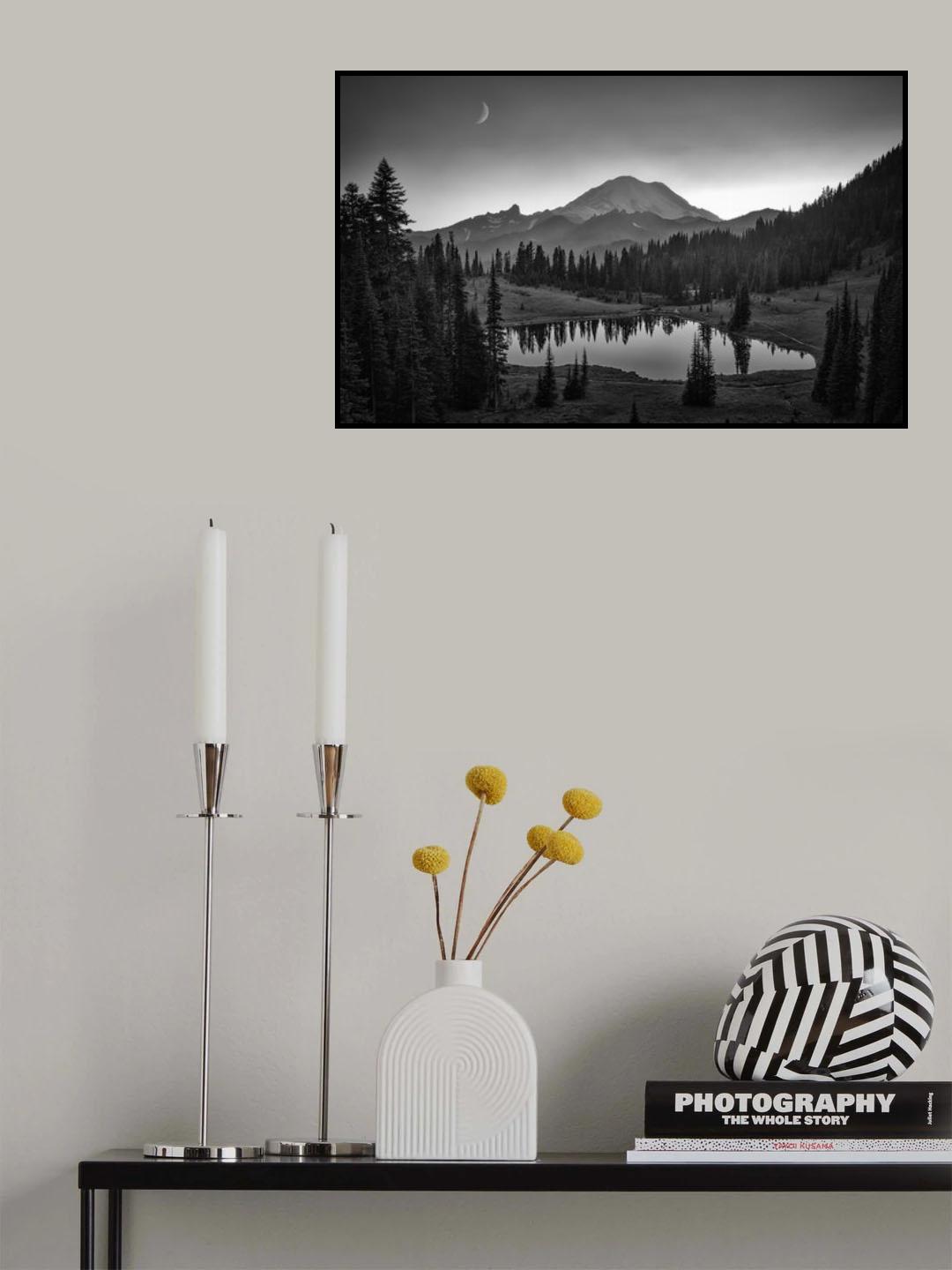 Mt. Rainier Poster och Canvastavla