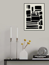 Ink Motif 56 Poster och Canvastavla