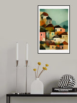 Italian Village Poster och Canvastavla