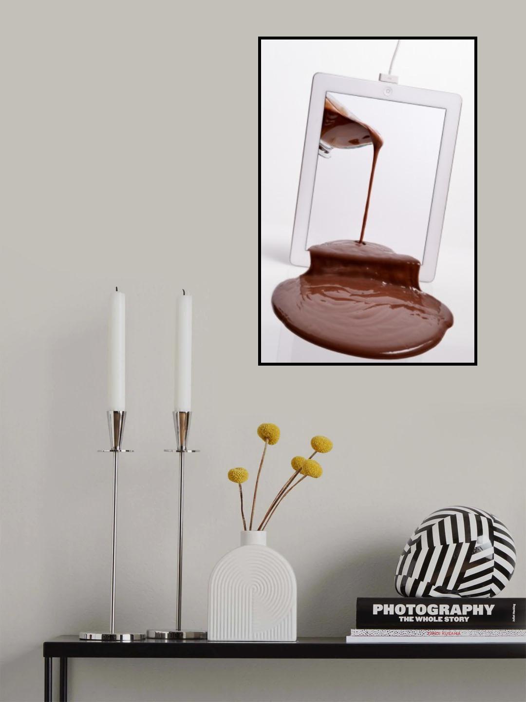 3D Chocolate Poster och Canvastavla