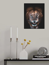 The Angry Face Poster och Canvastavla