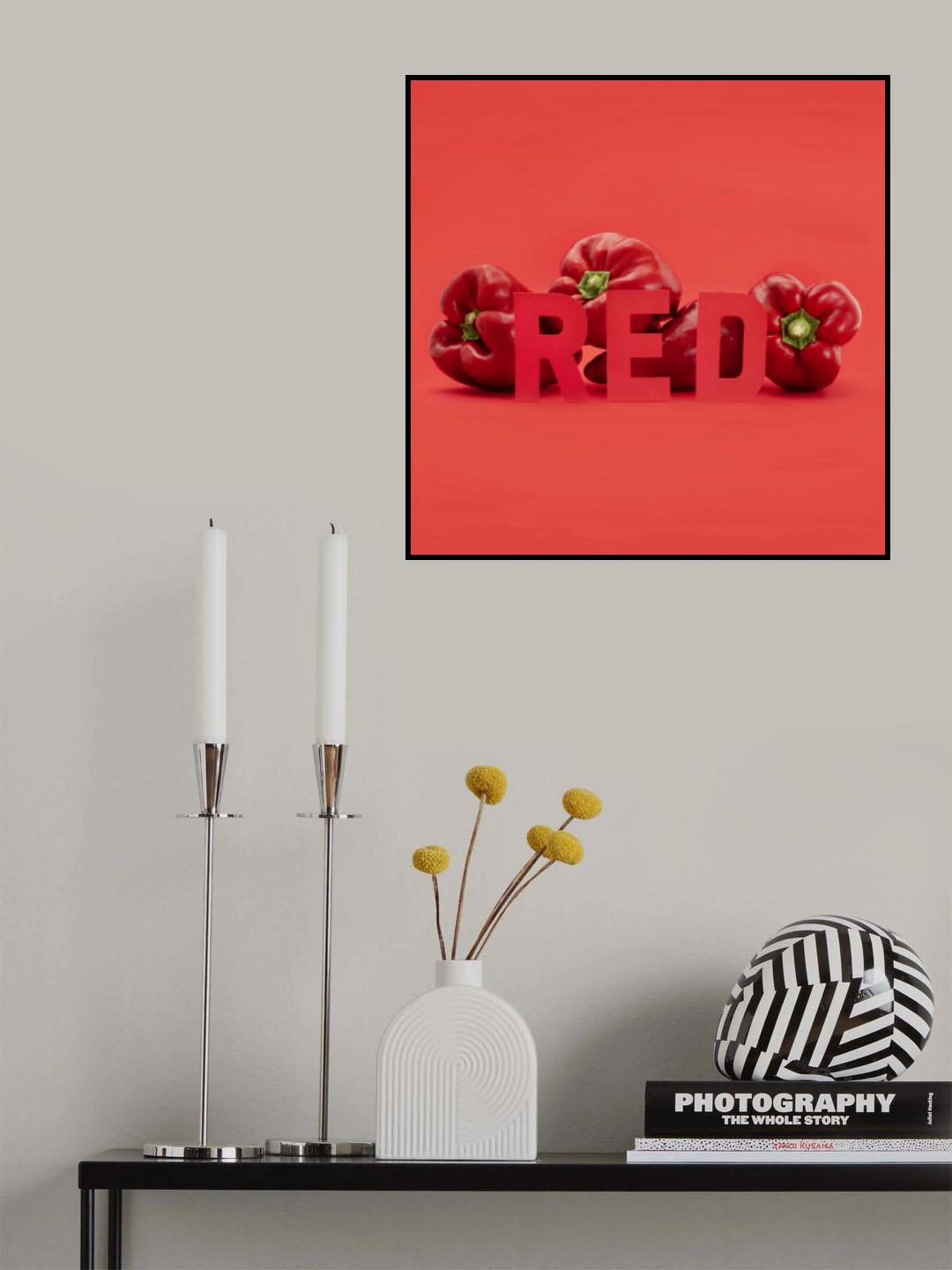 Red.1 Poster och Canvastavla