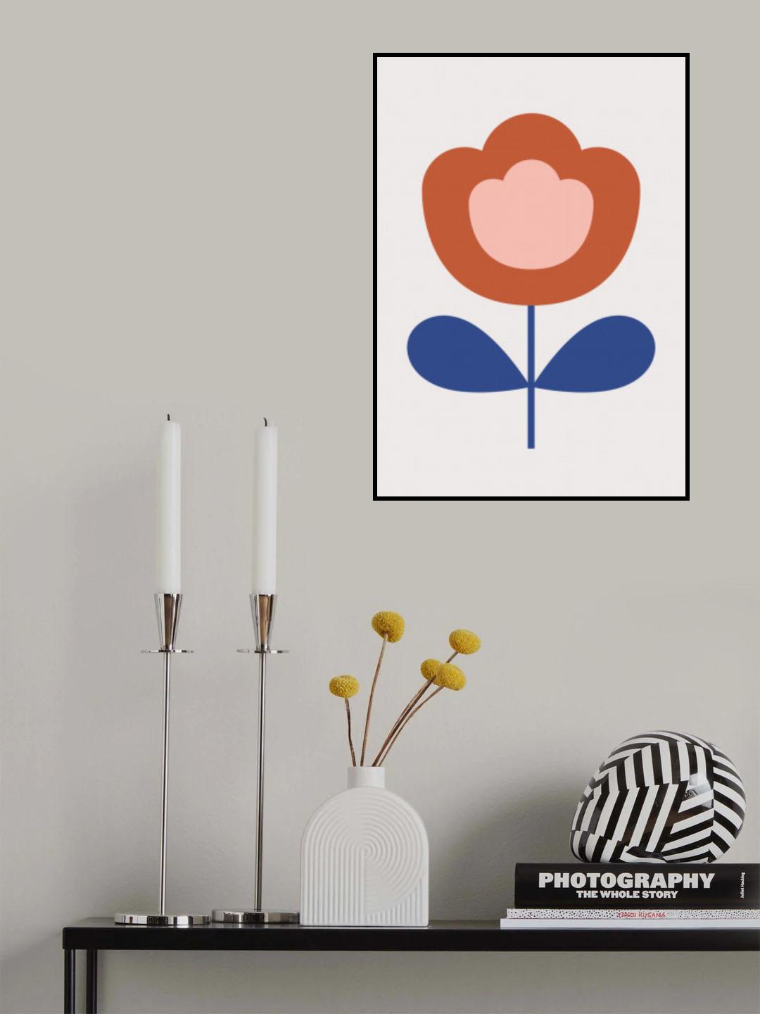 Flower 3 Poster och Canvastavla