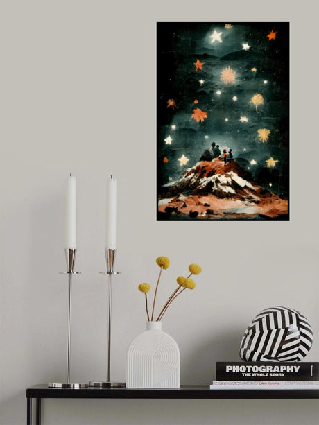 Night Of The Stars Poster och Canvastavla