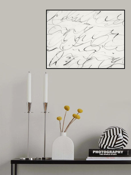 Script Poster och Canvastavla