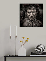 woman from dani tribe Poster och Canvastavla