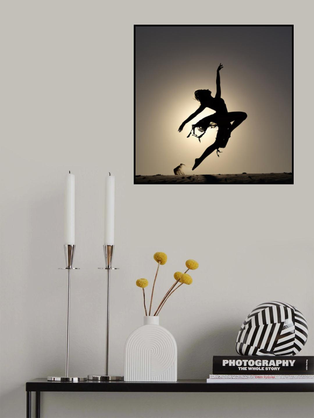 Dancing on the Dunes Poster och Canvastavla