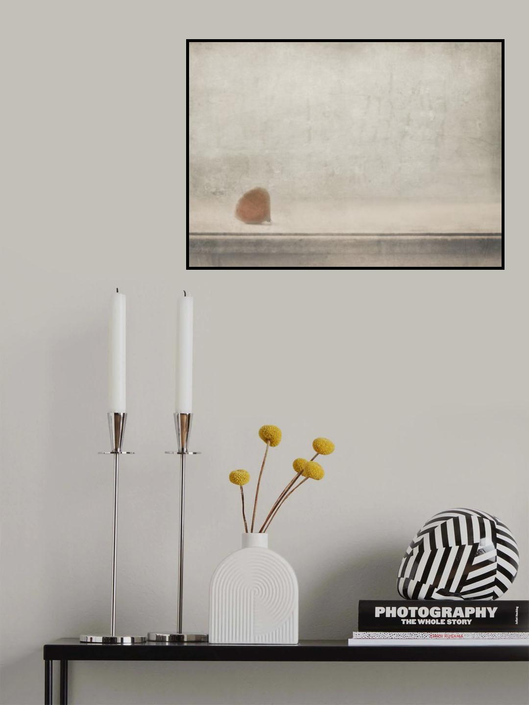Solitude stands by the window Poster och Canvastavla
