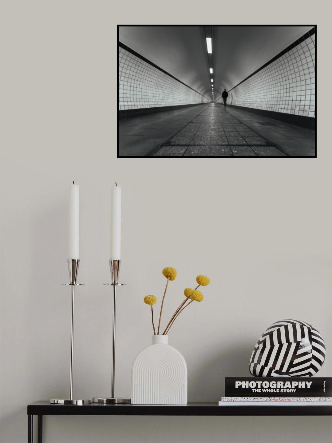 Alone Poster och Canvastavla