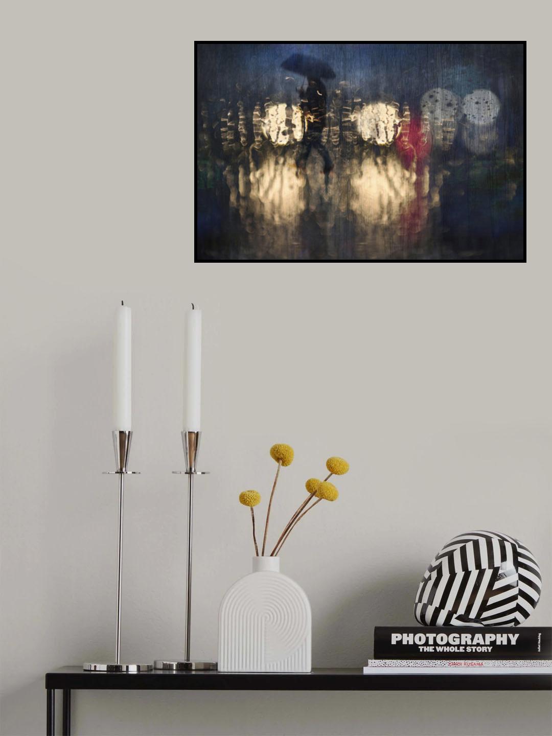 In the rainy eyes Poster och Canvastavla