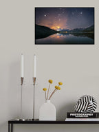 Night in the marsh Poster och Canvastavla